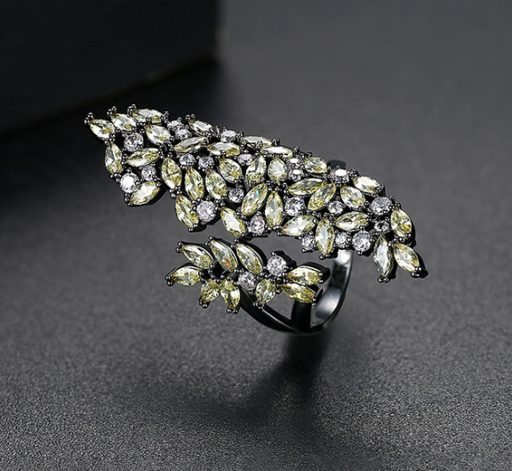 Glacial Bloom Ring