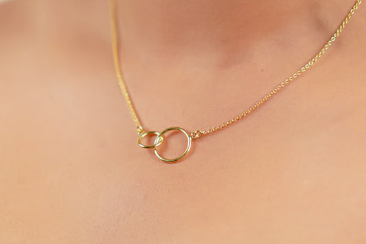 Hollow Circle Neck Chain