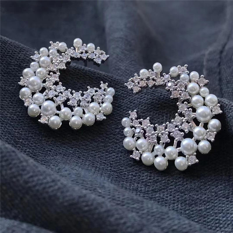 Irregular Pearl Earrings