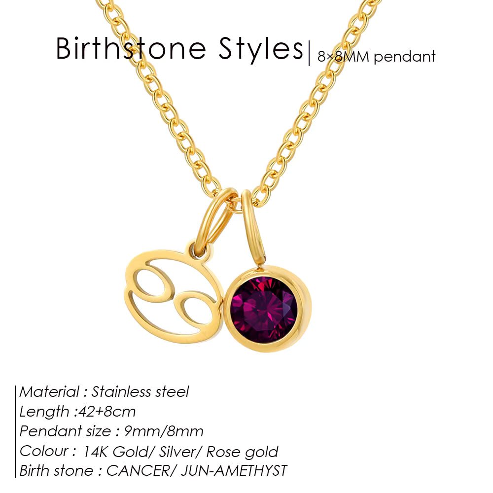 Zodiac Bloom Necklace
