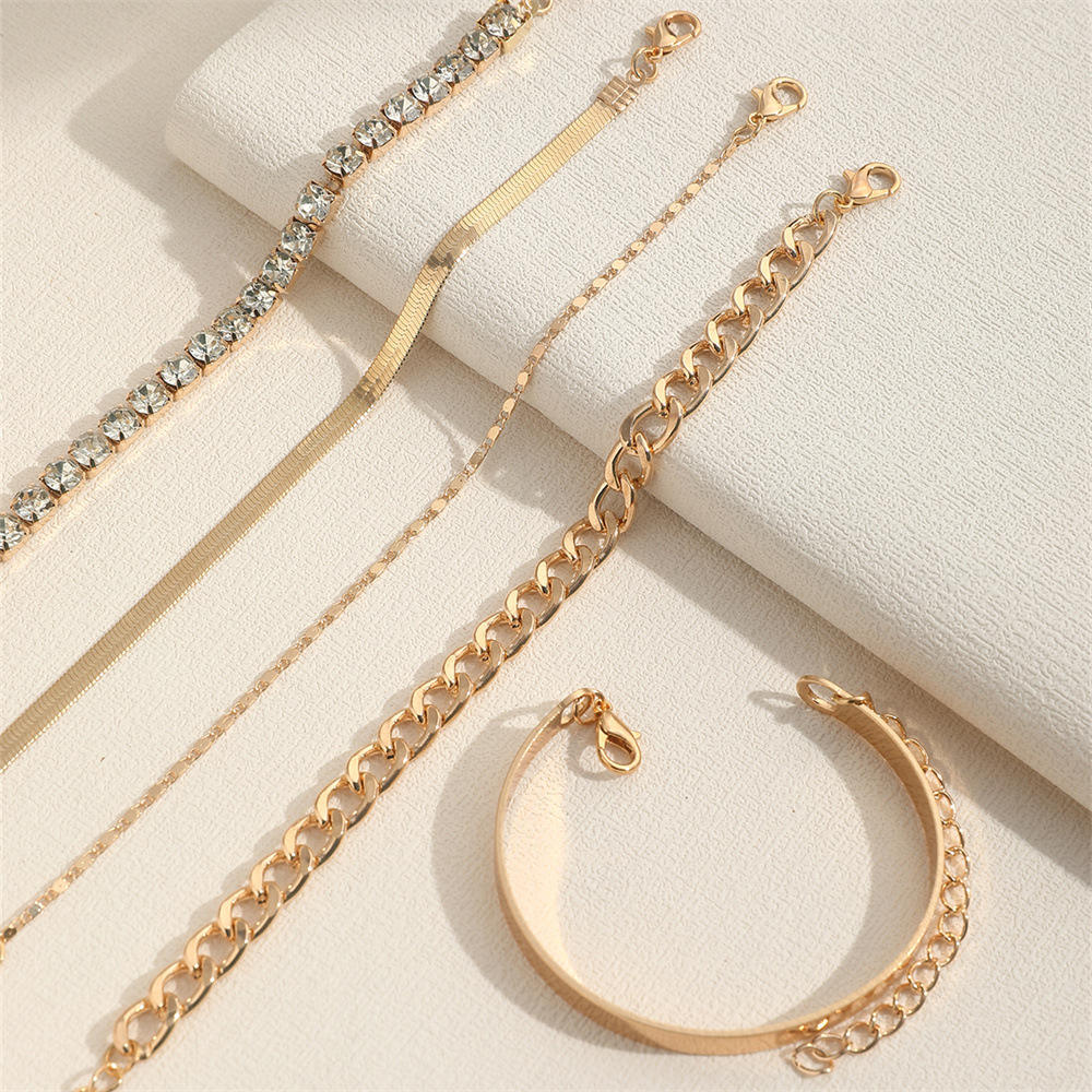 Velora Shine Stack of Bracelets