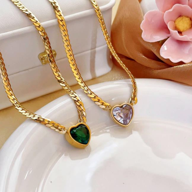 Soft Girl Heart Necklace