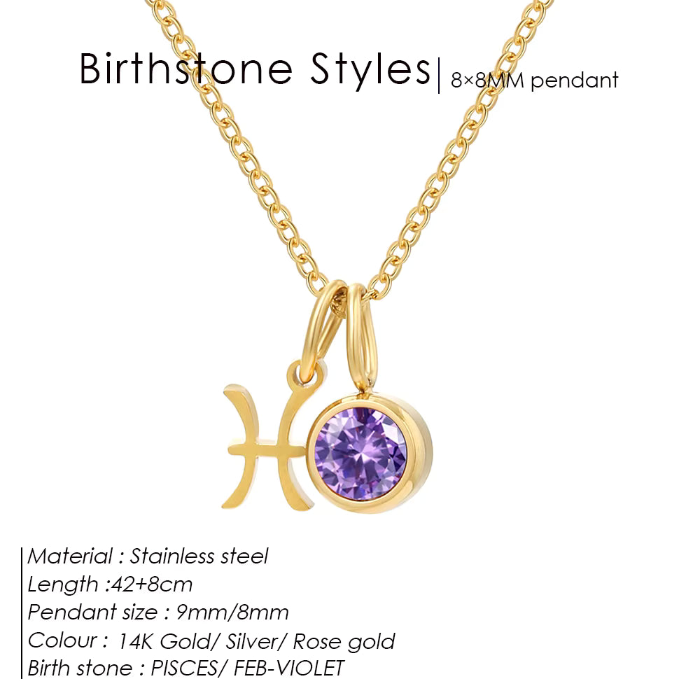Zodiac Bloom Necklace