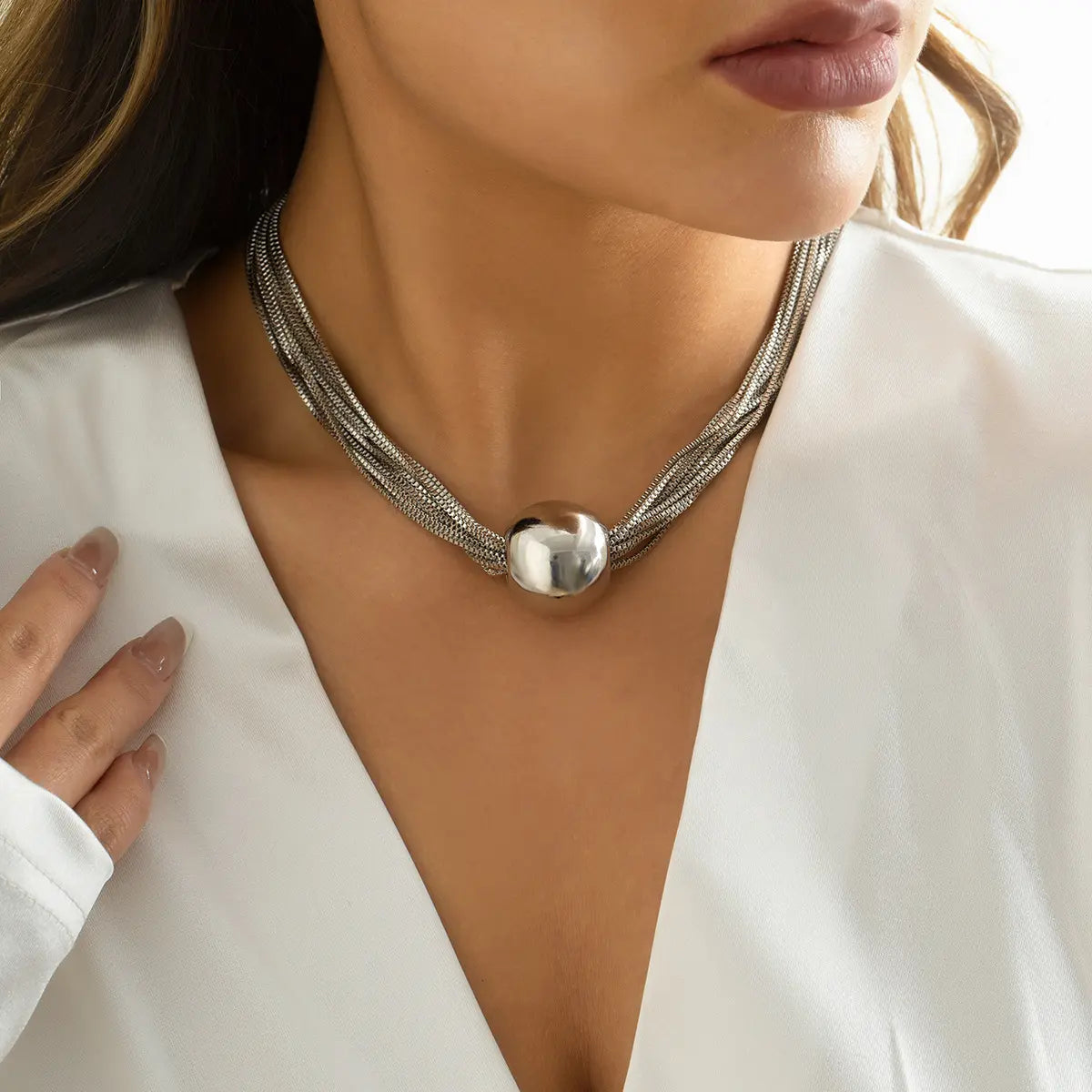 Punk Multilayer Choker