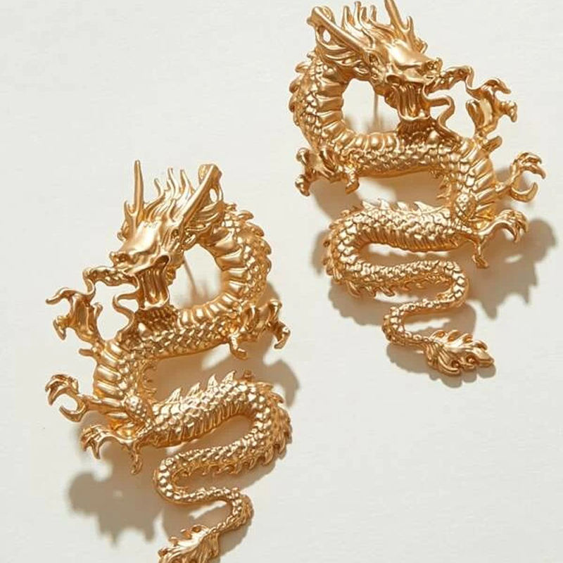 Imperial Dragon Earrings