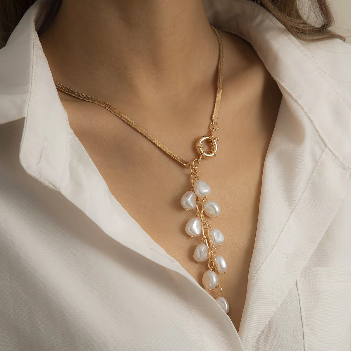 Pearl Pendant Necklace