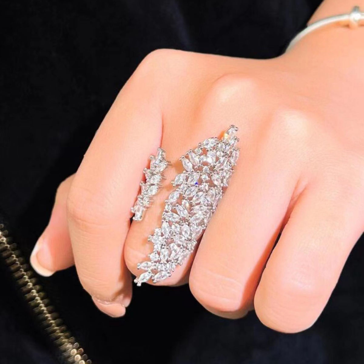 Glacial Bloom Ring