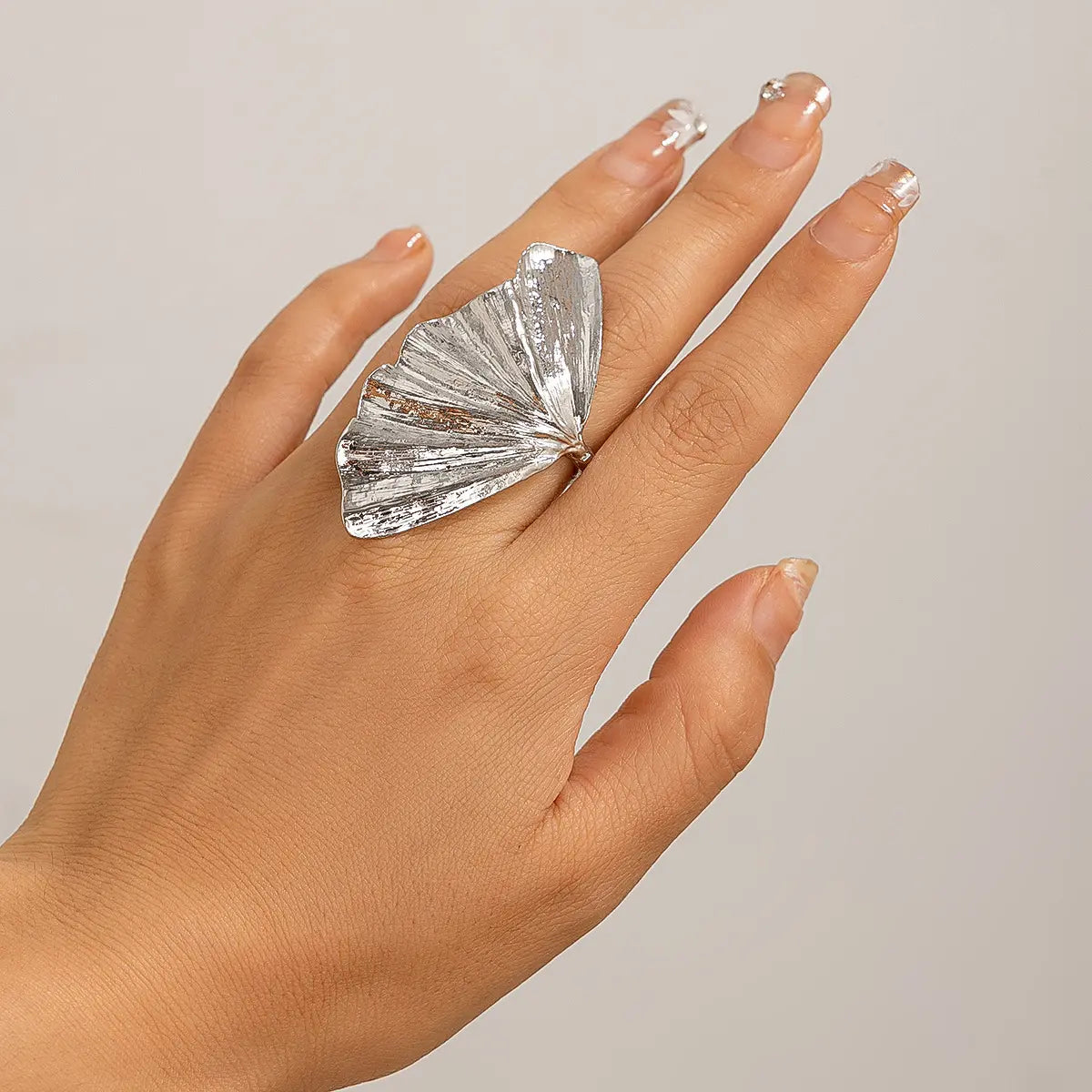 Gingko Leaf Ring