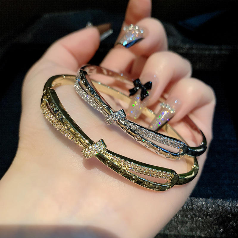 Shimmering Bow Bracelet for women