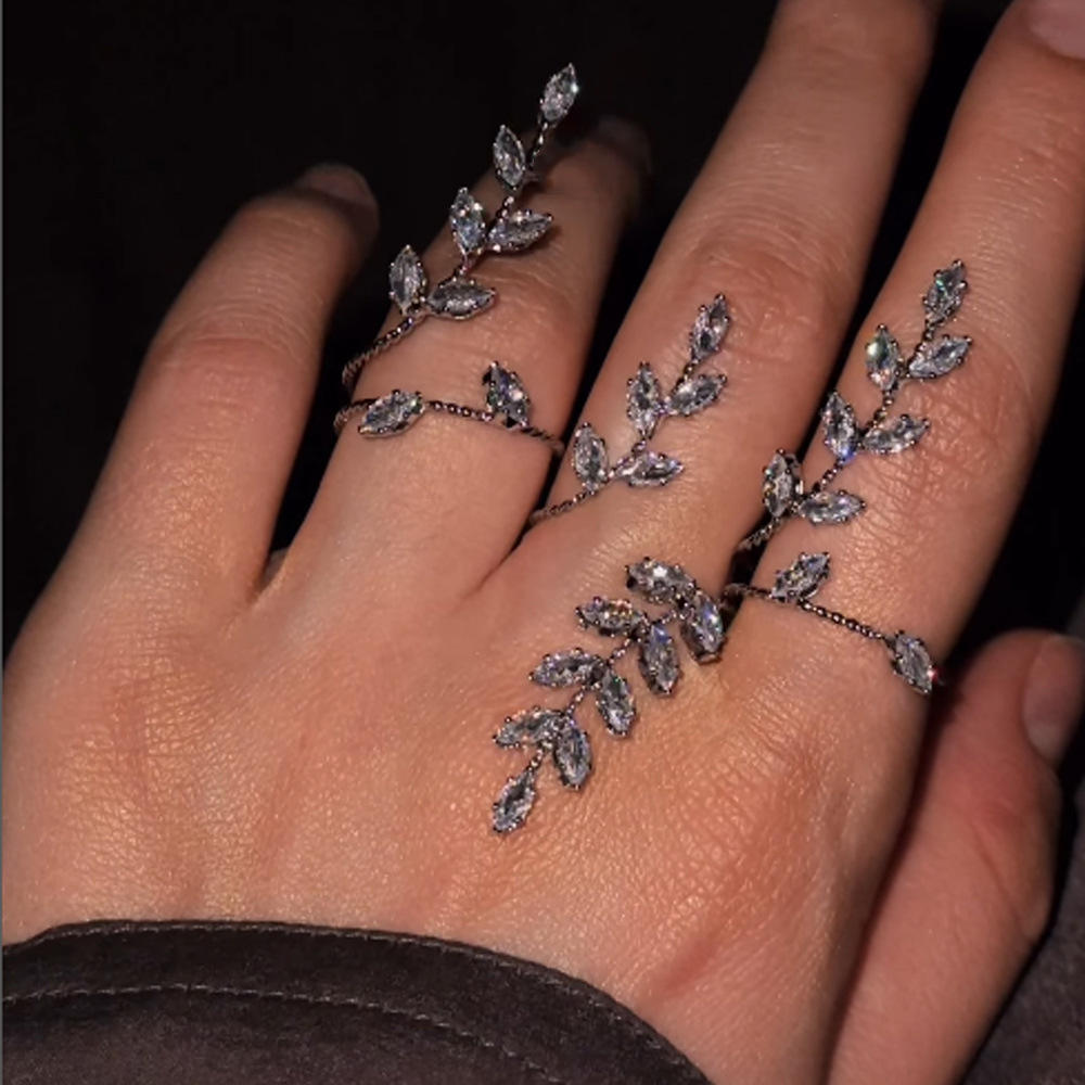 Verdant Grace Ring Set