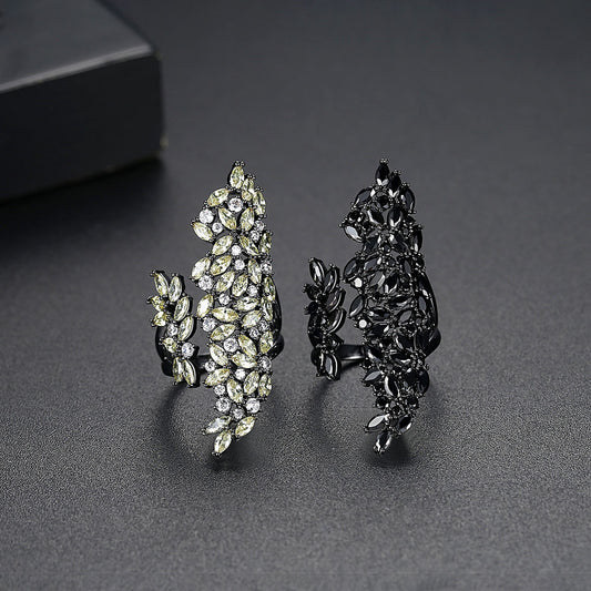 Glacial Bloom Ring