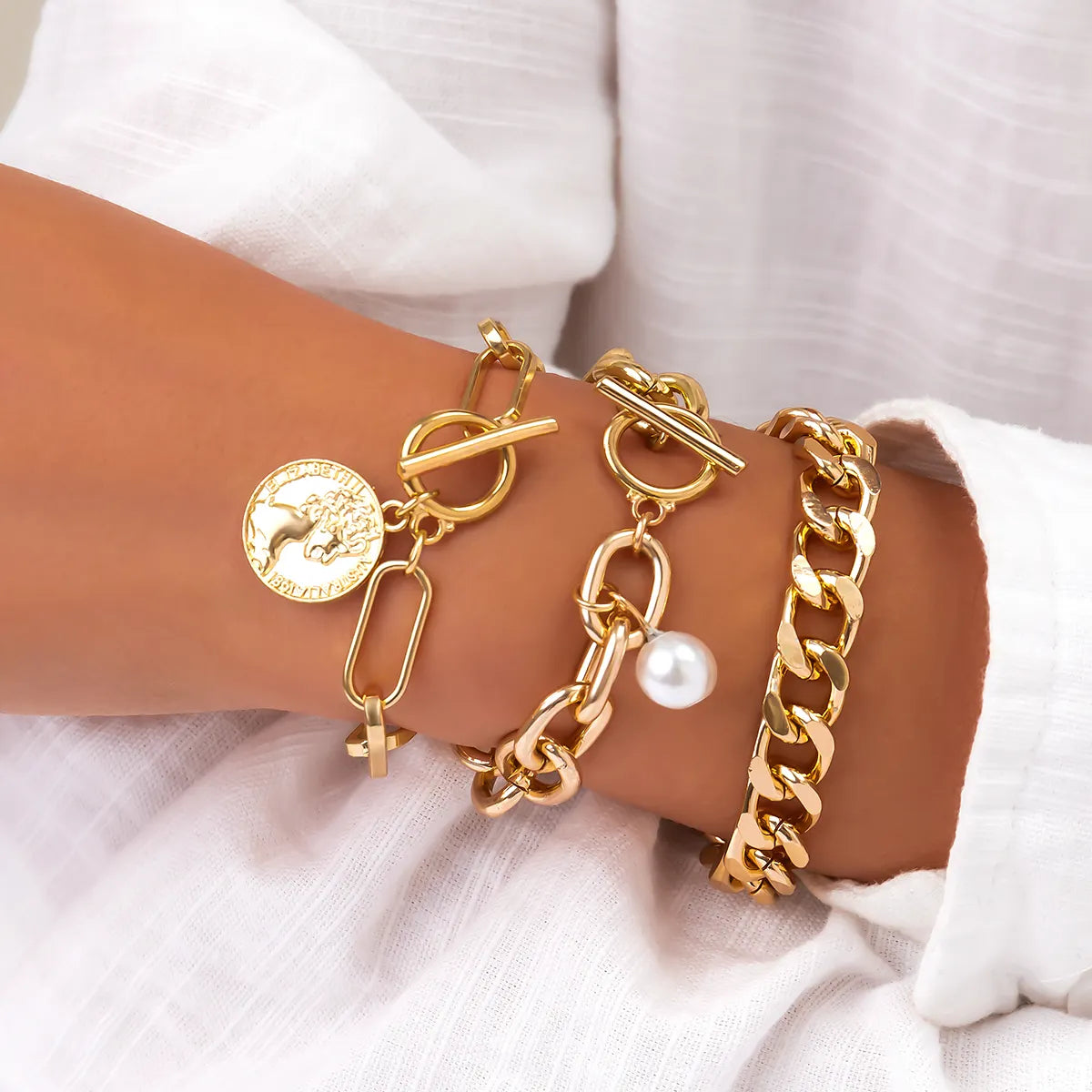 Rosa Stack Bracelet