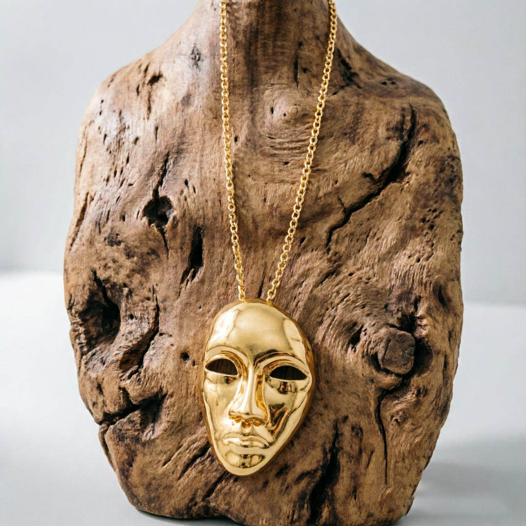 Mystique Mask Necklace