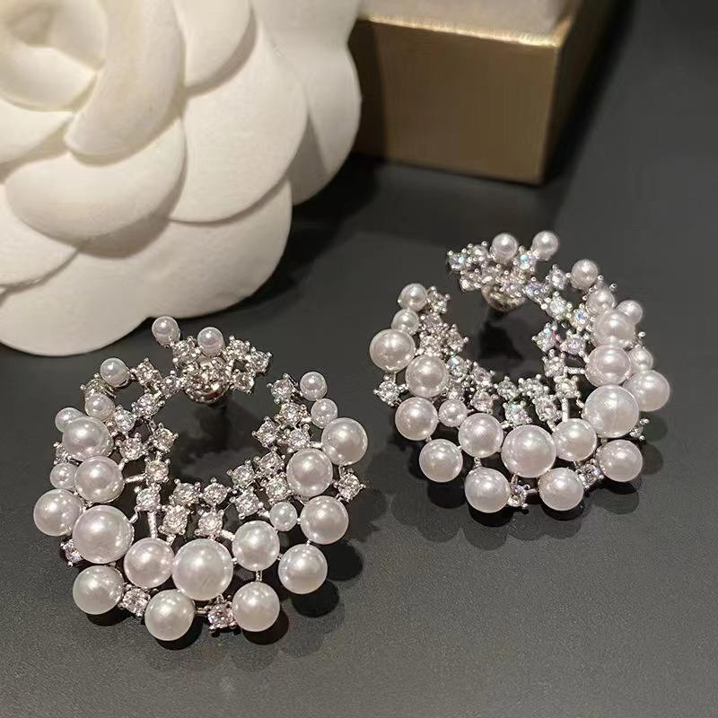 Irregular Pearl Earrings