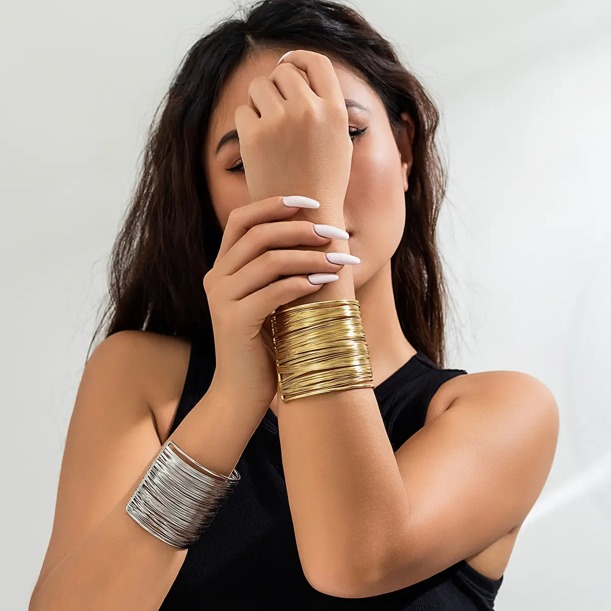 Golden Wire Bracelet