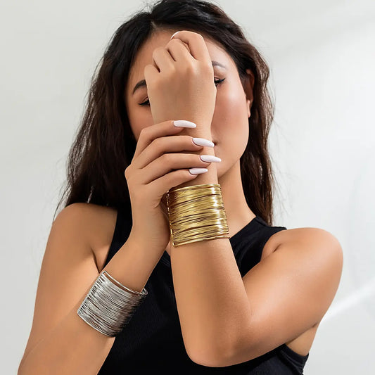 Golden Wire Bracelet