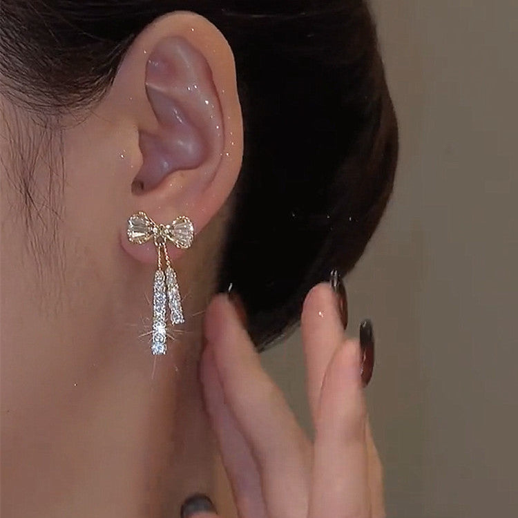 Blingy Bow Earrings