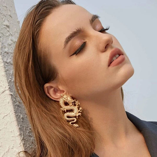 Imperial Dragon Earrings