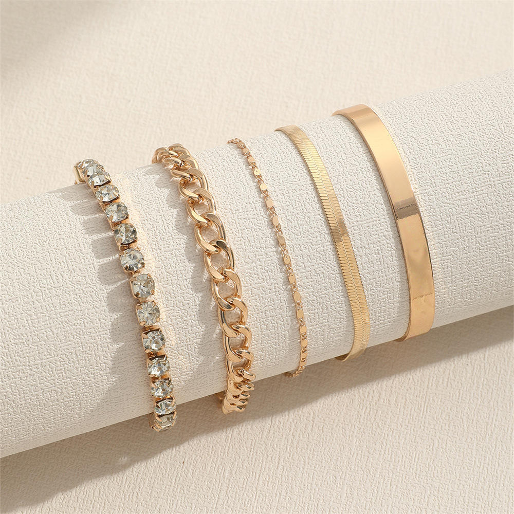 Velora Shine Stack of Bracelets