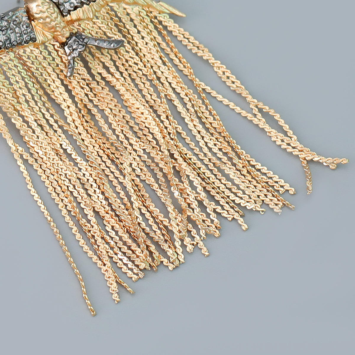 Golden Soar Tassel Earrings