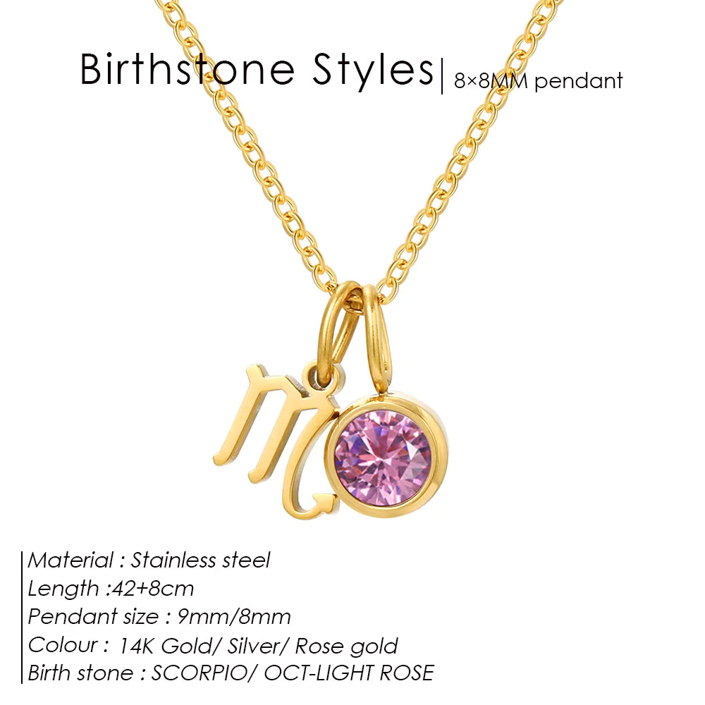 Zodiac Bloom Necklace