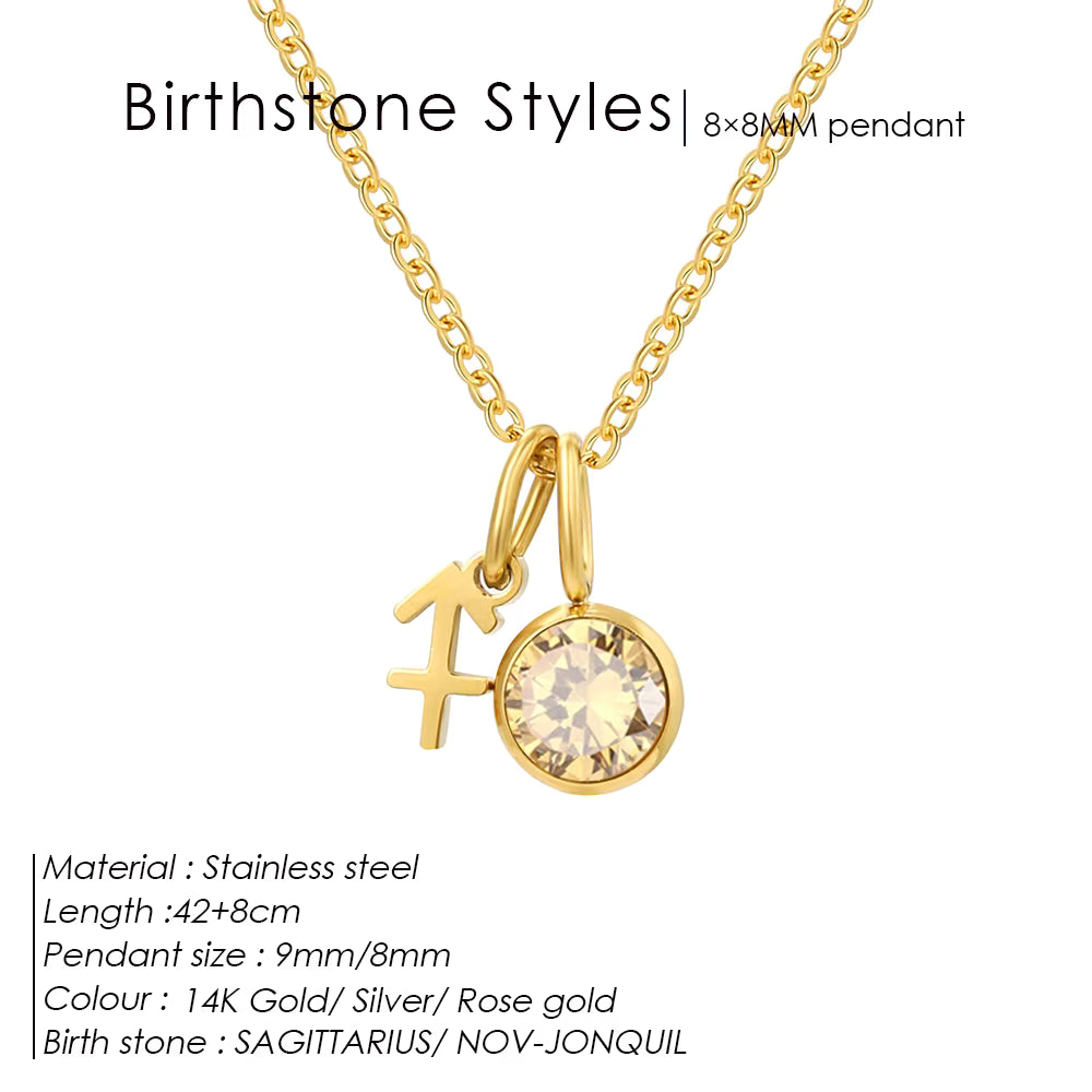 Zodiac Bloom Necklace