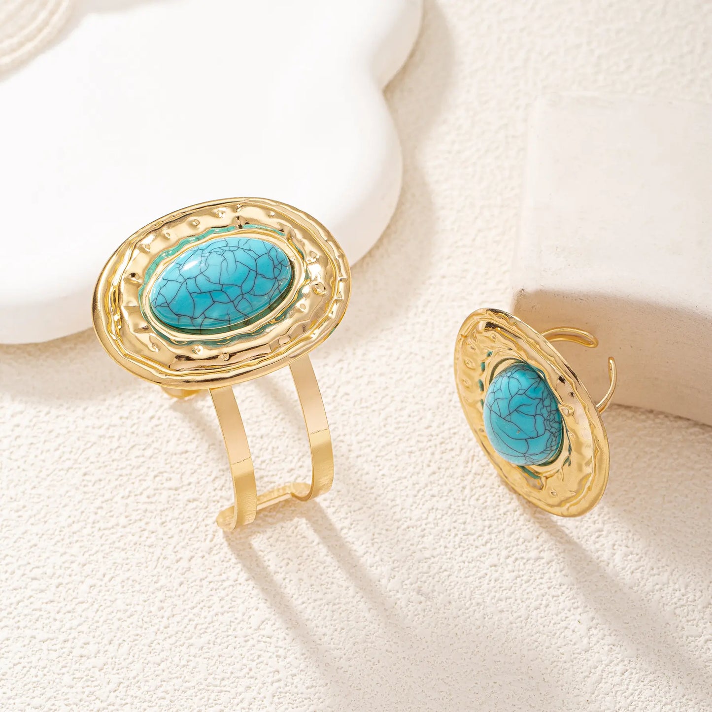Turquoise Bracelet & Ring Set