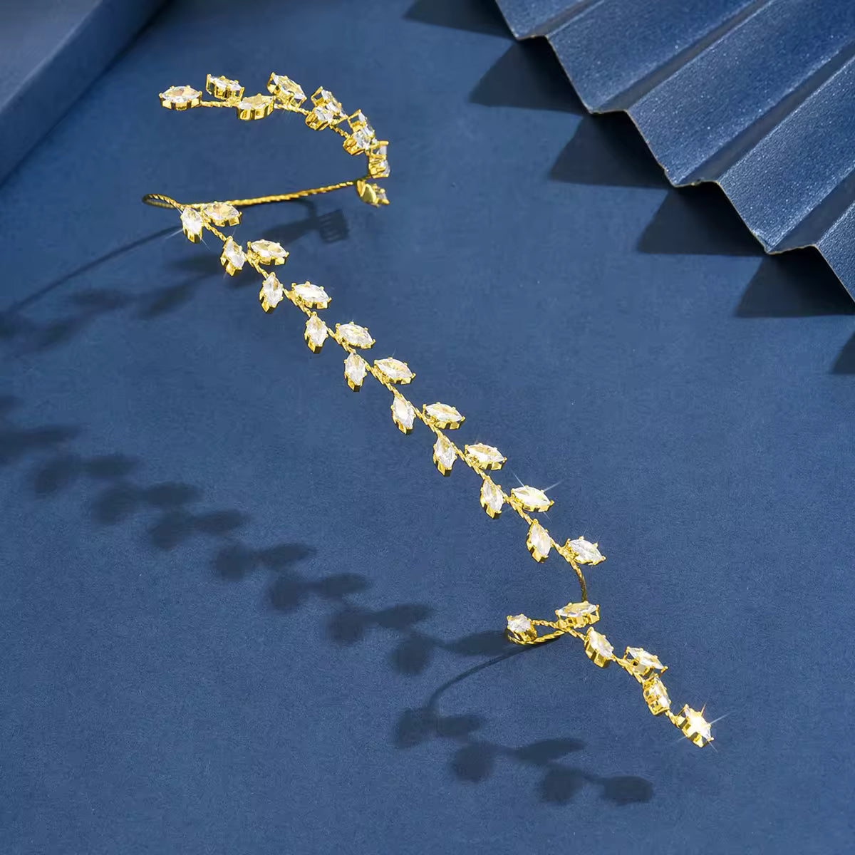 Eveline Crystal Vine Bracelet