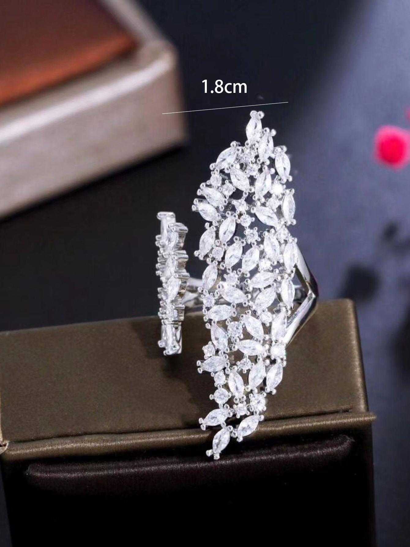 Glacial Bloom Ring
