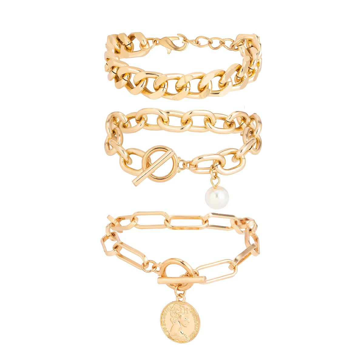 Rosa Stack Bracelet
