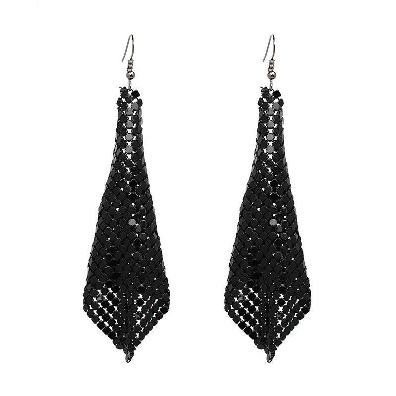 Sequins Tassel Earrings