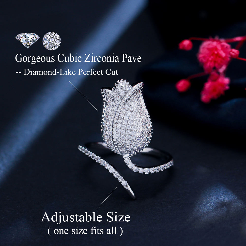 Tulip Grace Ring