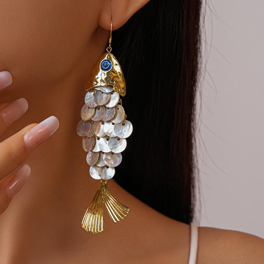 Mermaid Scale Earrings