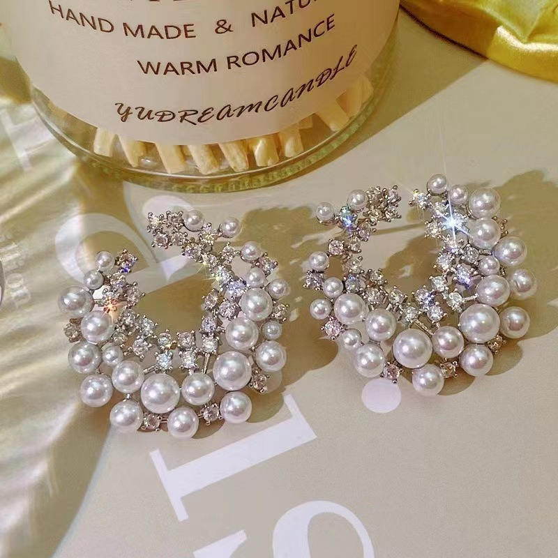 Irregular Pearl Earrings