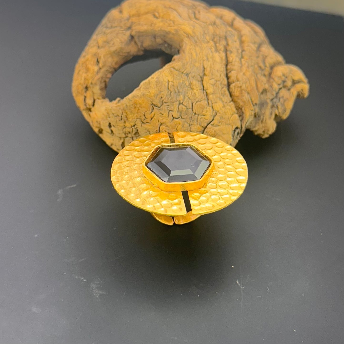 Gemstone Adjustable Ring