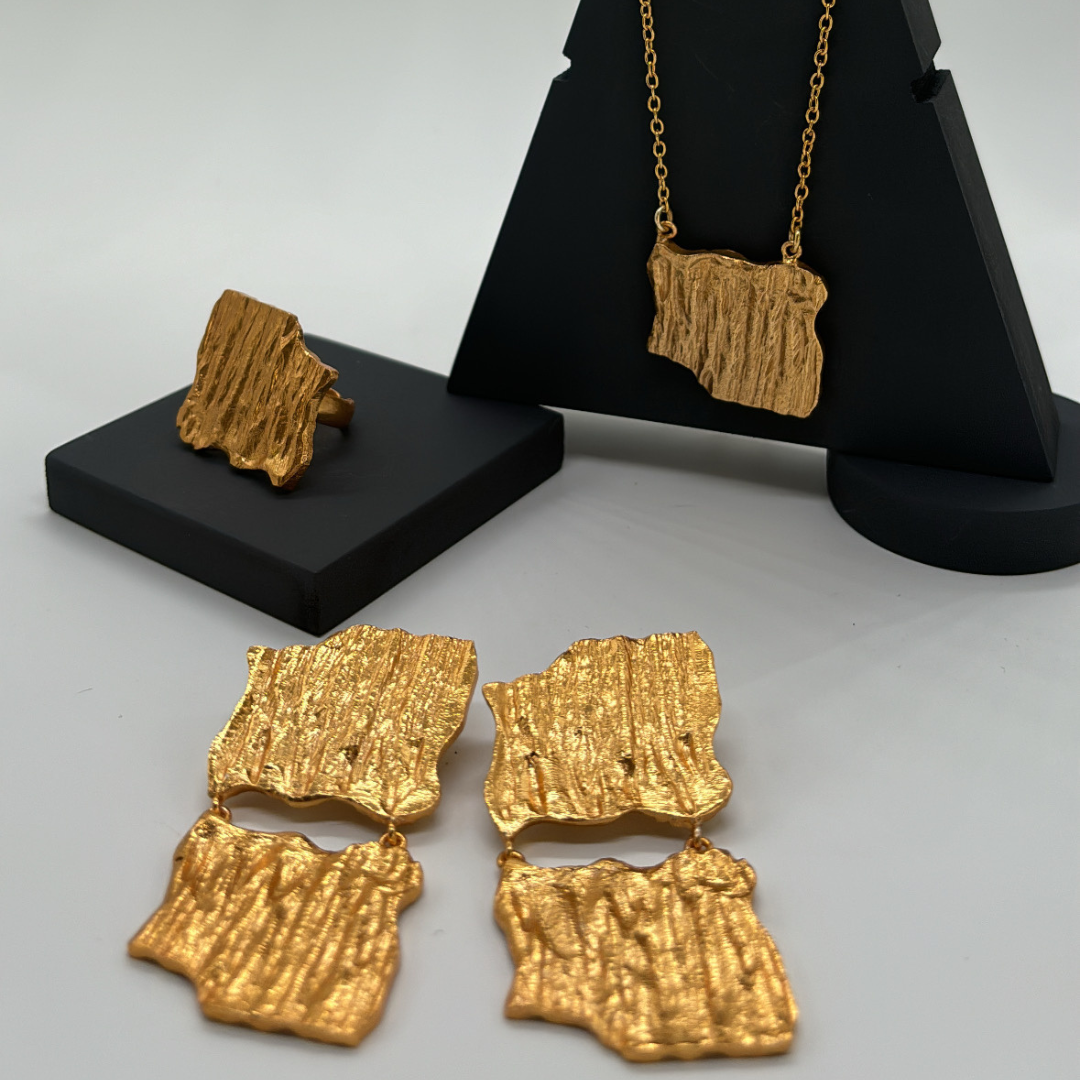 Irregular Square Plating Set