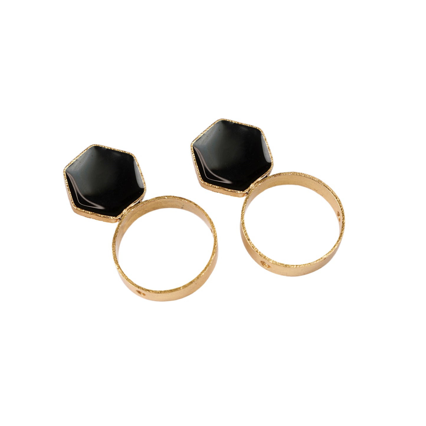 Black Drop and Dangle Earring