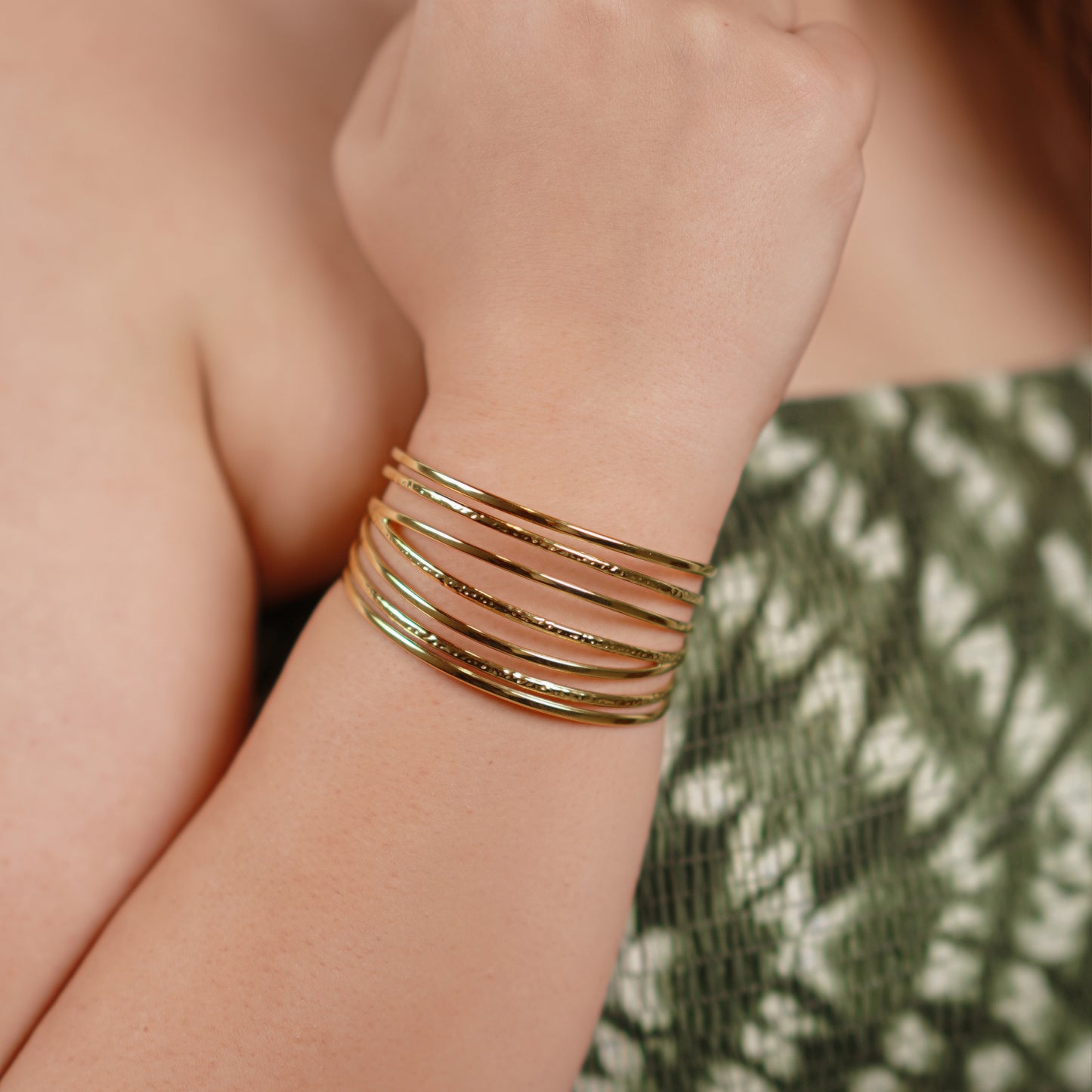 Multilayer Gold plated Bracelet