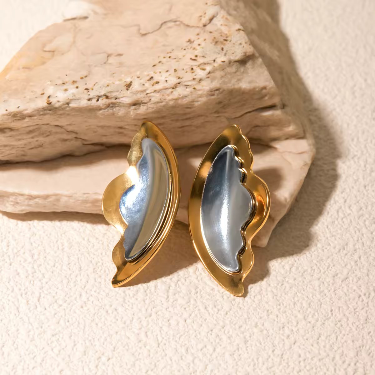 Chunky Goddess Duo Earrings