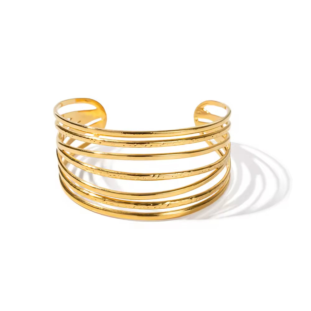 Multilayer Gold plated Bracelet