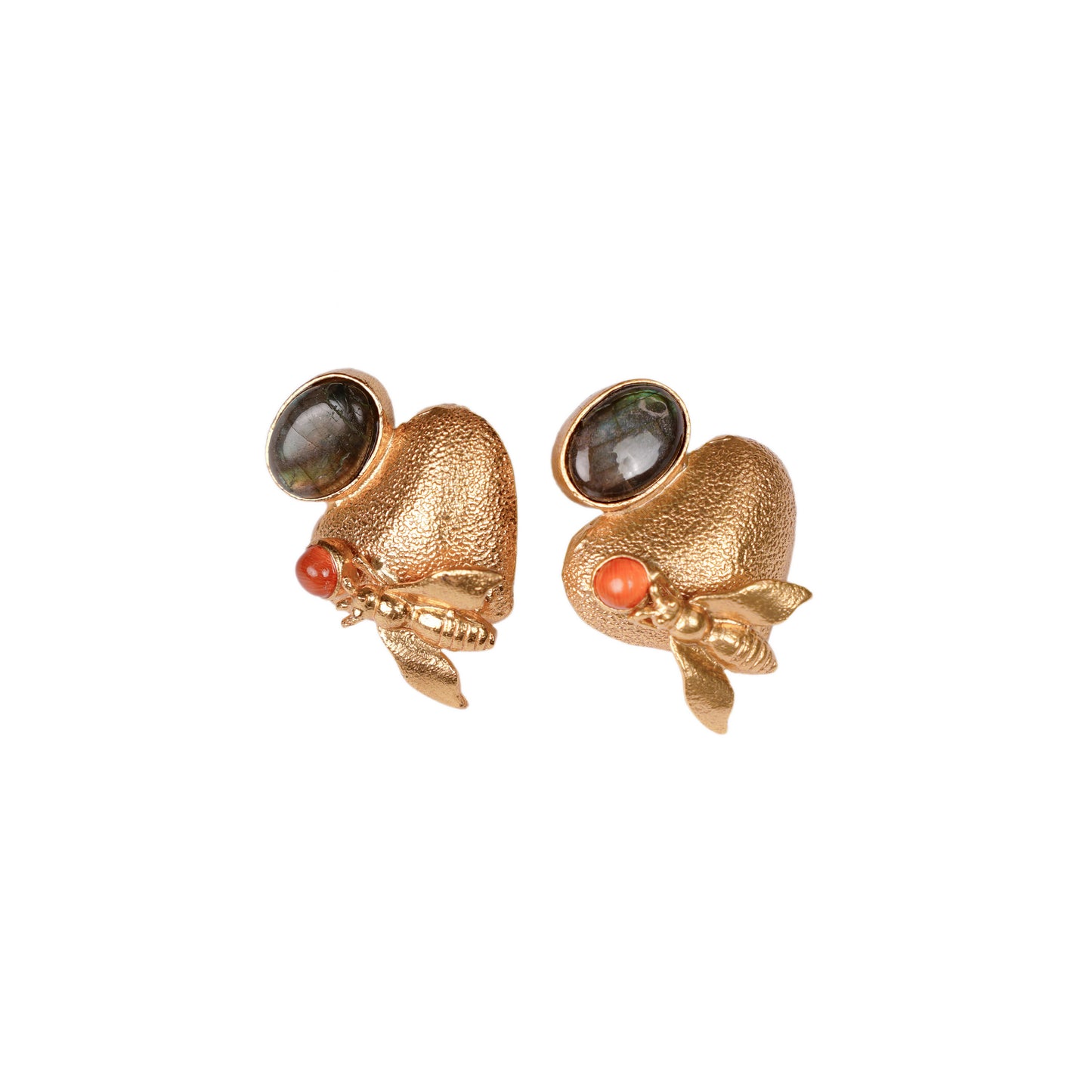 Sweetheart Bee Studs