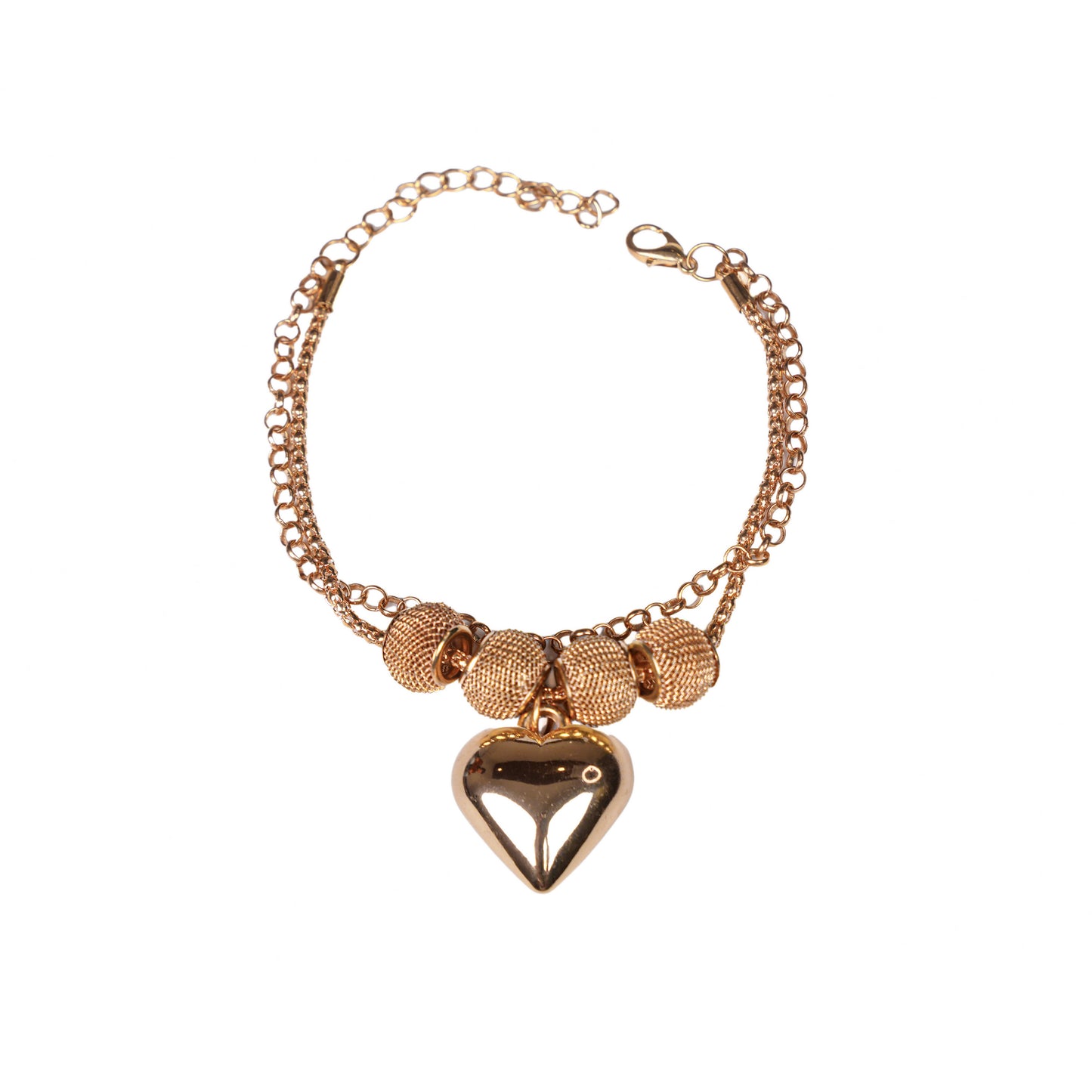 Two Hearts Harmony Bracelet