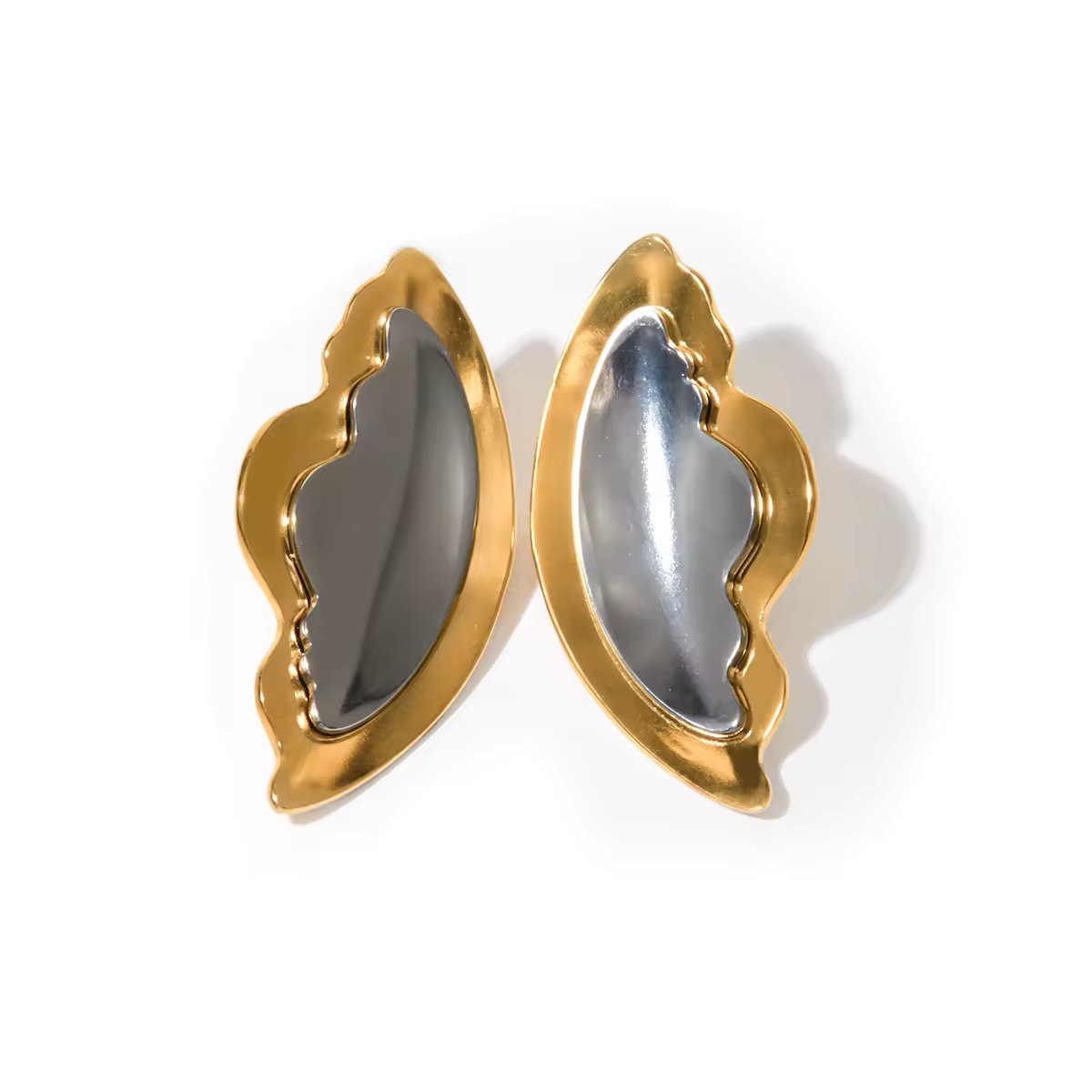 Chunky Goddess Duo Earrings