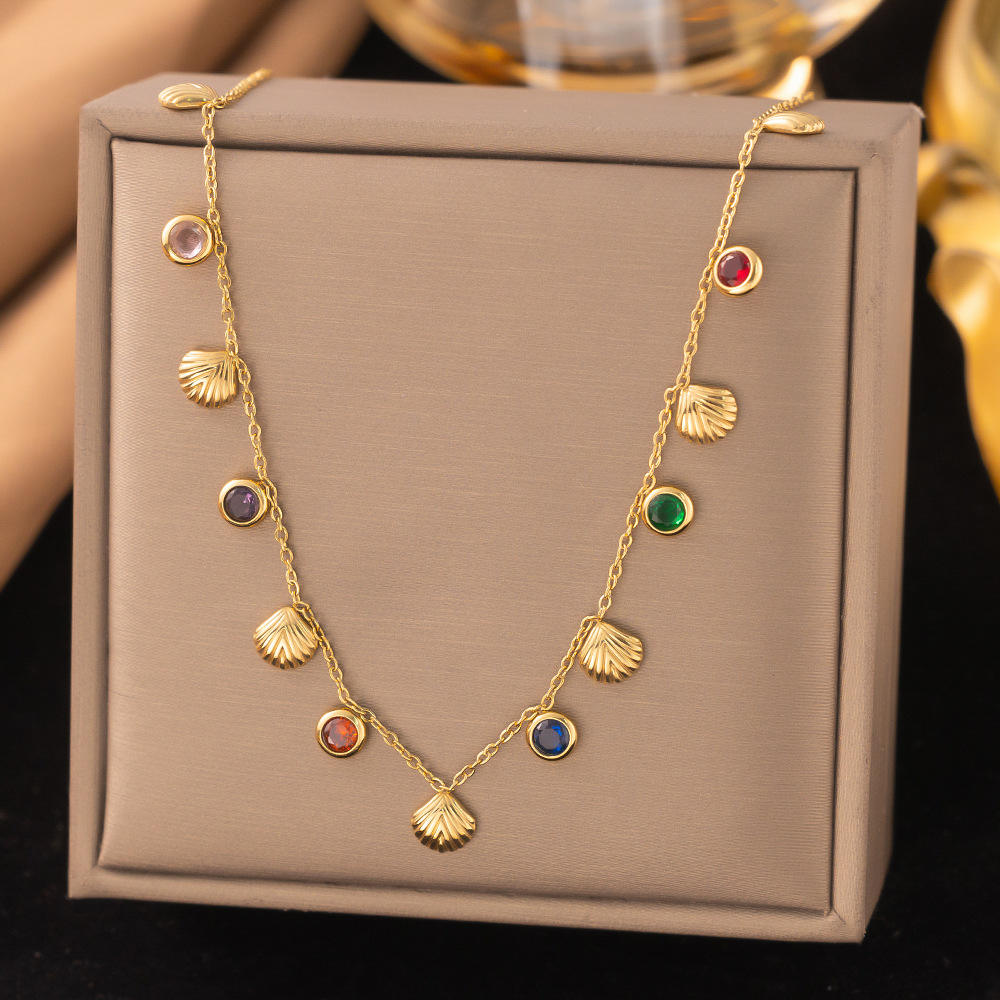 Shell Charm Necklace