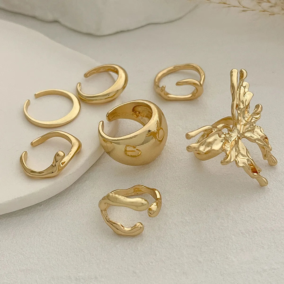 Butterfly Stack Rings
