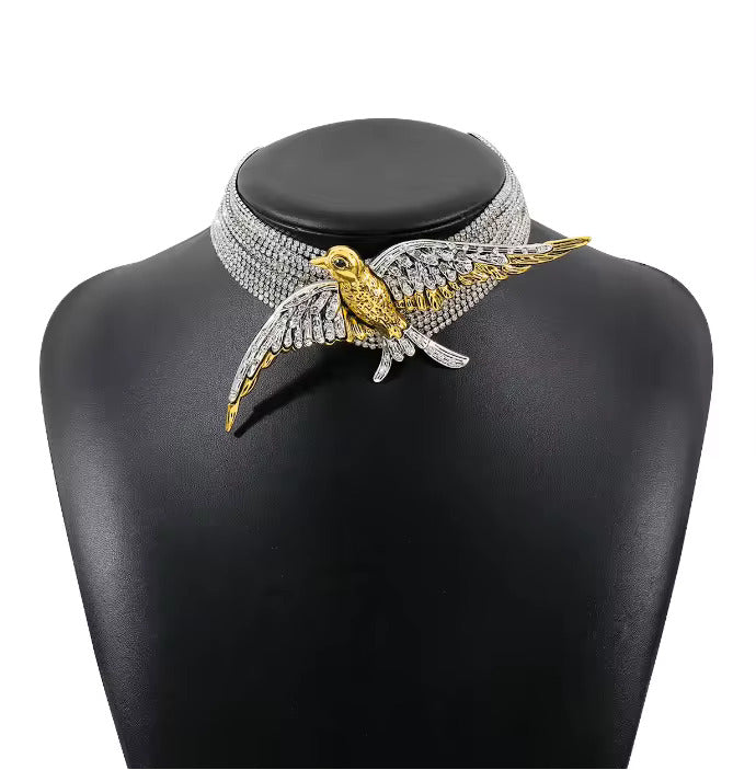 Sparkling Bird Choker