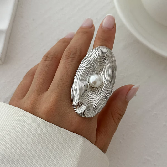 Opal Pearl Ring
