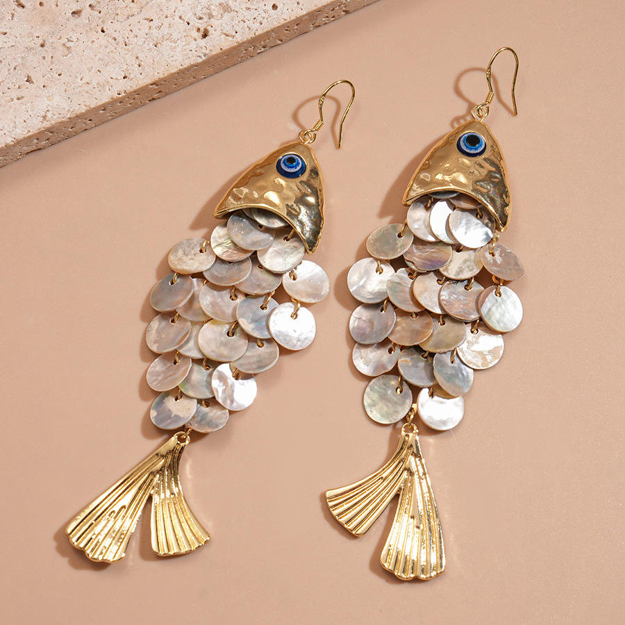 Mermaid Scale Earrings