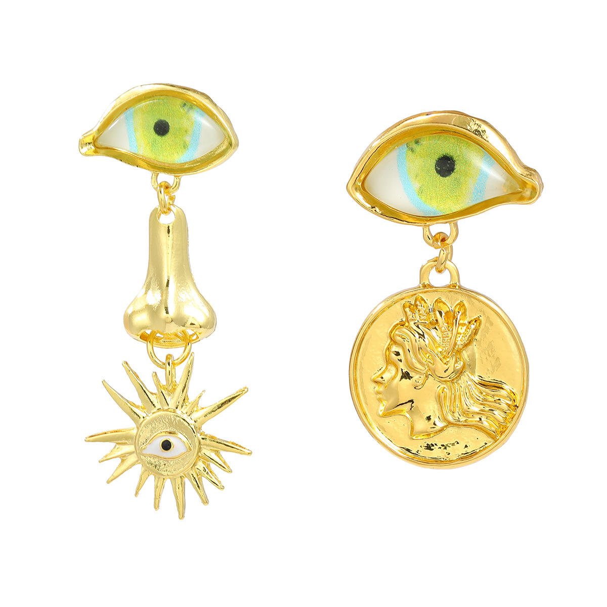 Sacred Eye Charm Earrings