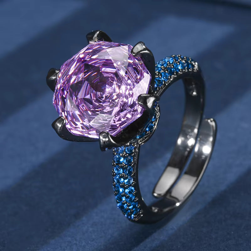 Rose Cut Cocktail Ring